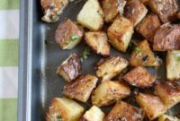 Crispy Garlic Parmesan Potatoes