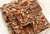 Caramel Cracker Bark