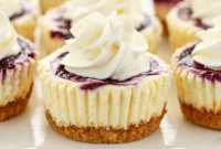 Lemon Blueberry Cheesecake Bites