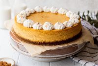 Velvet Pumpkin Cheesecake