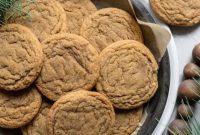 Cozy Spiced Molasses Cookies