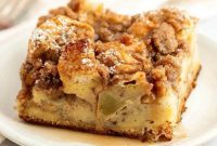 Apple Streusel French Toast Bake