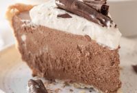 Decadent French Silk Pie