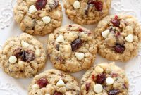 Irresistible Soft and Chewy White Chocolate Cranberry Oatmeal Cookies