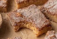 Chewy Snickerdoodle Blondies