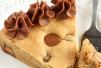 Giant Peanut Butter Cup Cookie