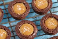 Golden Caramel & Sea Salt Brownie Treats