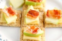 Honeyed Apple, Bacon & Smoked Gouda Bites