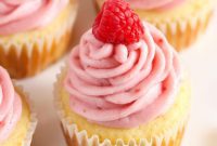 Zesty Lemon Raspberry Cupcakes