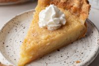 Creamy Buttermilk Custard Pie
