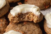 Spiced Carrot Cake Cookies