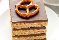 Salty Sweet No-Bake Peanut Butter Pretzel Bars