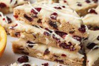 Heavenly Cranberry Bars