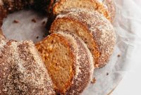 Autumn Spiced Apple Cider Donut Cake