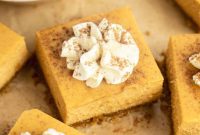 Autumn Spice Pumpkin Cheesecake Bars