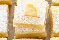 Zesty Lemon Squares