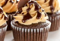 Decadent Chocolate Peanut Butter Cupcakes