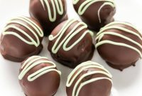 Decadent Mint Chocolate Truffles