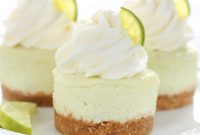 Zesty Key Lime Cheesecake Bites