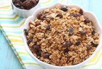 Spiced Raisin Granola Crunch