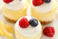 Tangy Lemon Cheesecake Bites