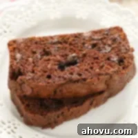 Ultimate Double Chocolate Zucchini Loaf 6 Double Chocolate Zucchini Bread with chocolate chips