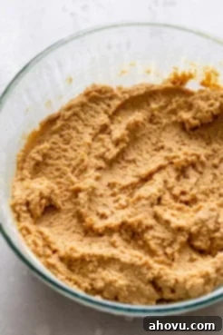 A firm peanut butter mixture intended for no-bake bars.