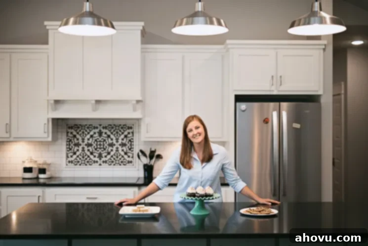 Our New Home Tour: A welcoming interior shot revealing the open concept layout and inviting decor.