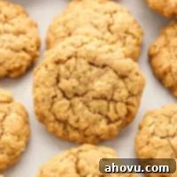 These pumpkin oatmeal cookies are super soft, chewy, thick, and full of pumpkin flavor! The perfect cookie for fall! 