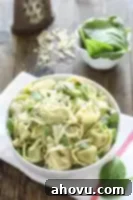 Creamy Spinach Artichoke Tortellini Pasta Salad 5 img 2360 4