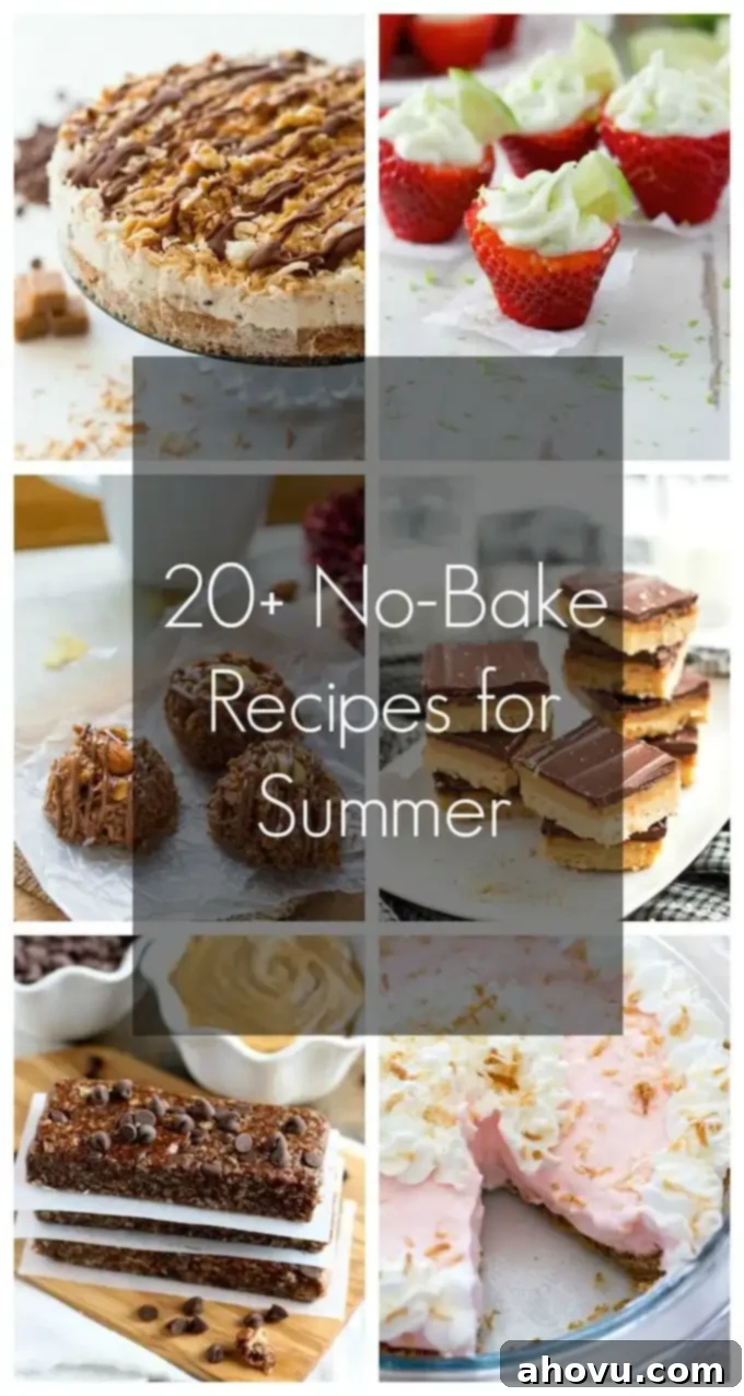 20+ No-Bake Recipes for Summer