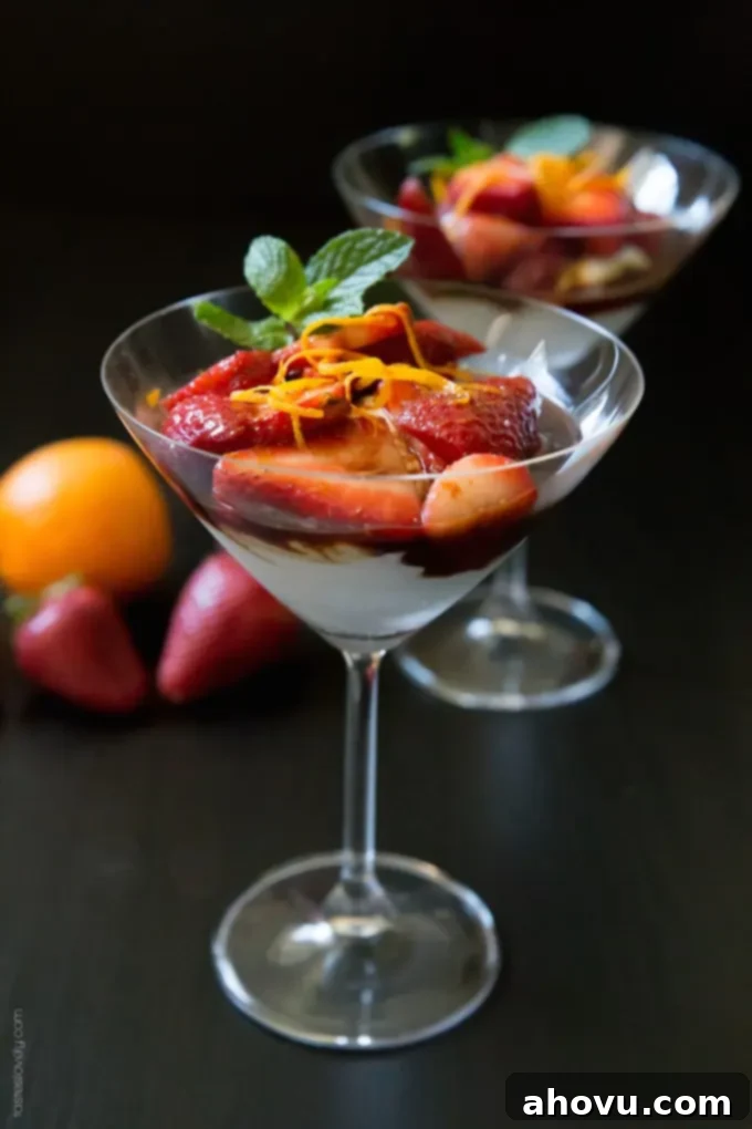 Balsamic Strawberries with Coconut Whipped Cream