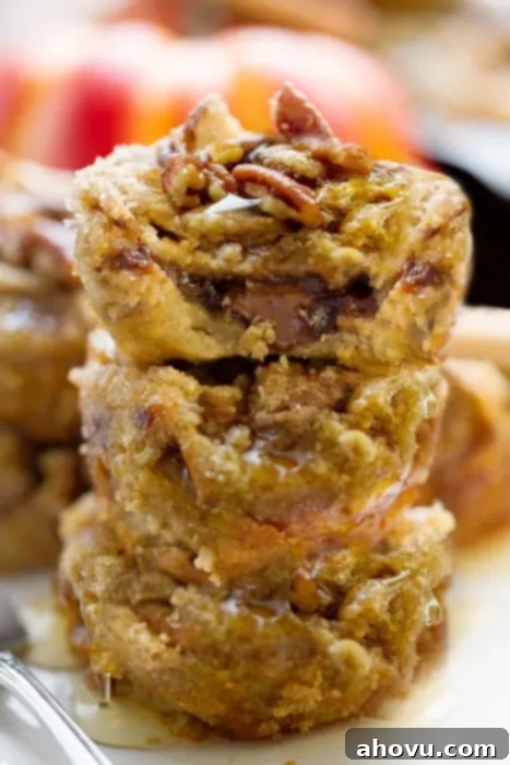 Pumpkin Nutella French Toast Cups