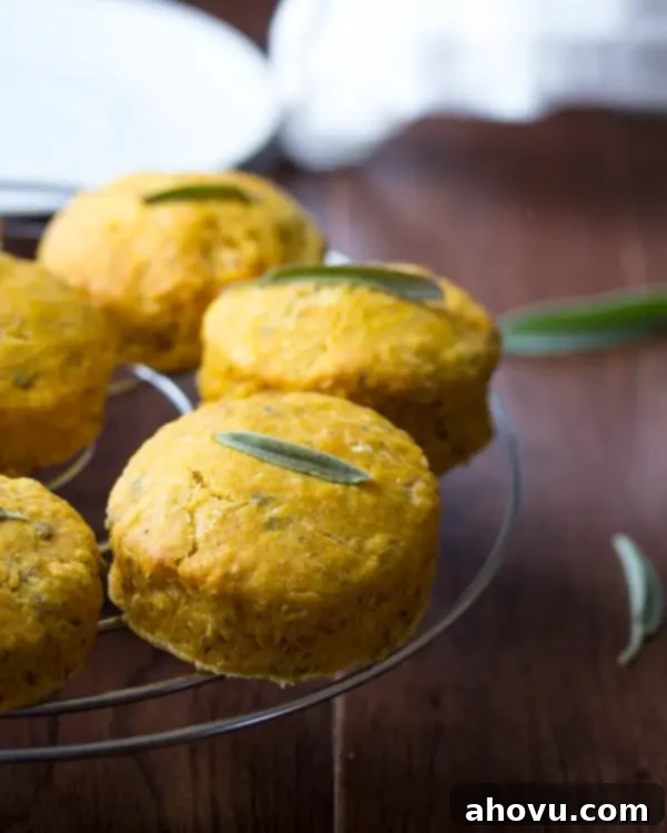 Pumpkin Sage Biscuits