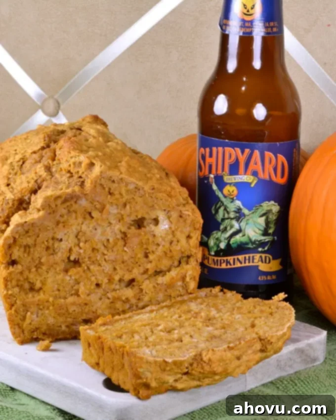 Pumpkin Beer Bread