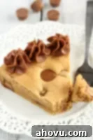 Giant Peanut Butter Cup Cookie 5 A delicious slice of homemade Peanut Butter Cup Cookie Cake.