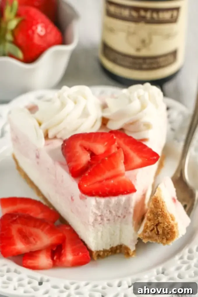 Instant Smores Cheesecake 6 Layered No-Bake Vanilla Bean Strawberry Cheesecake-2