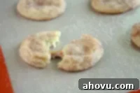 Caramel Stuffed Snickerdoodle Cookies Recipe Image