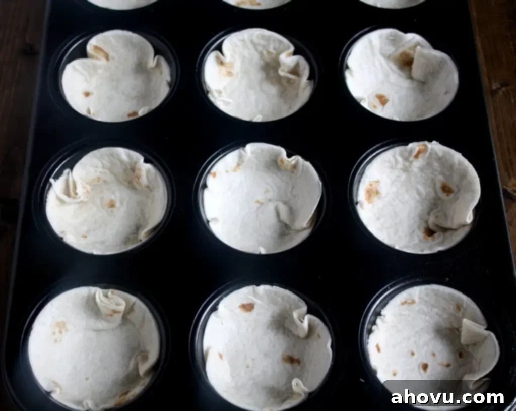 Mini Tortilla Crust Pizzas with melted cheese and pepperoni