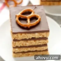 No-Bake Peanut Butter Pretzel Bars